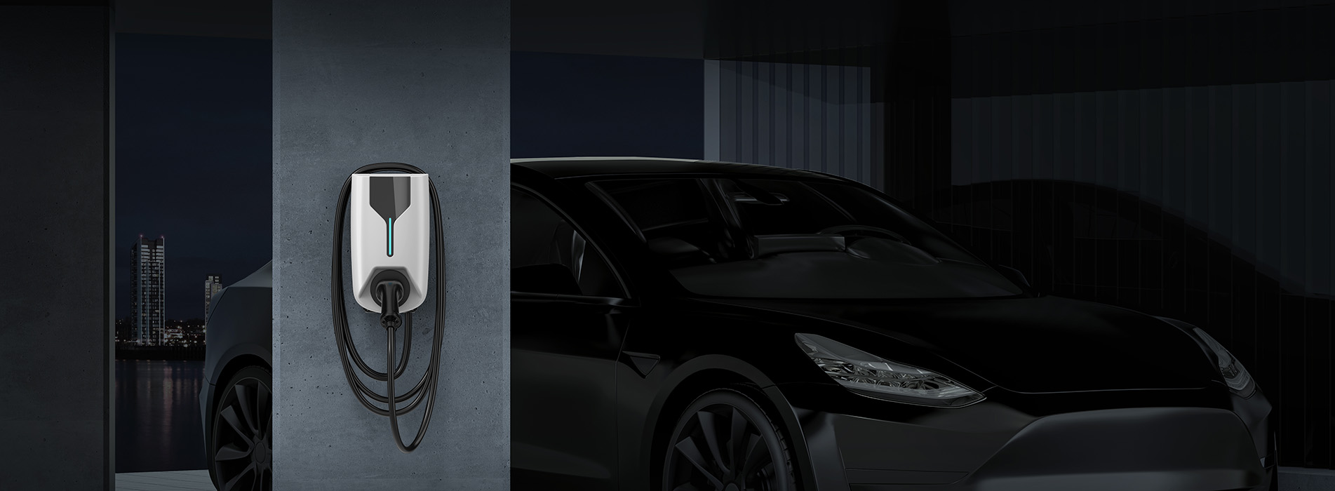 NKR-AC006 מטען ביתי חכם AC EV